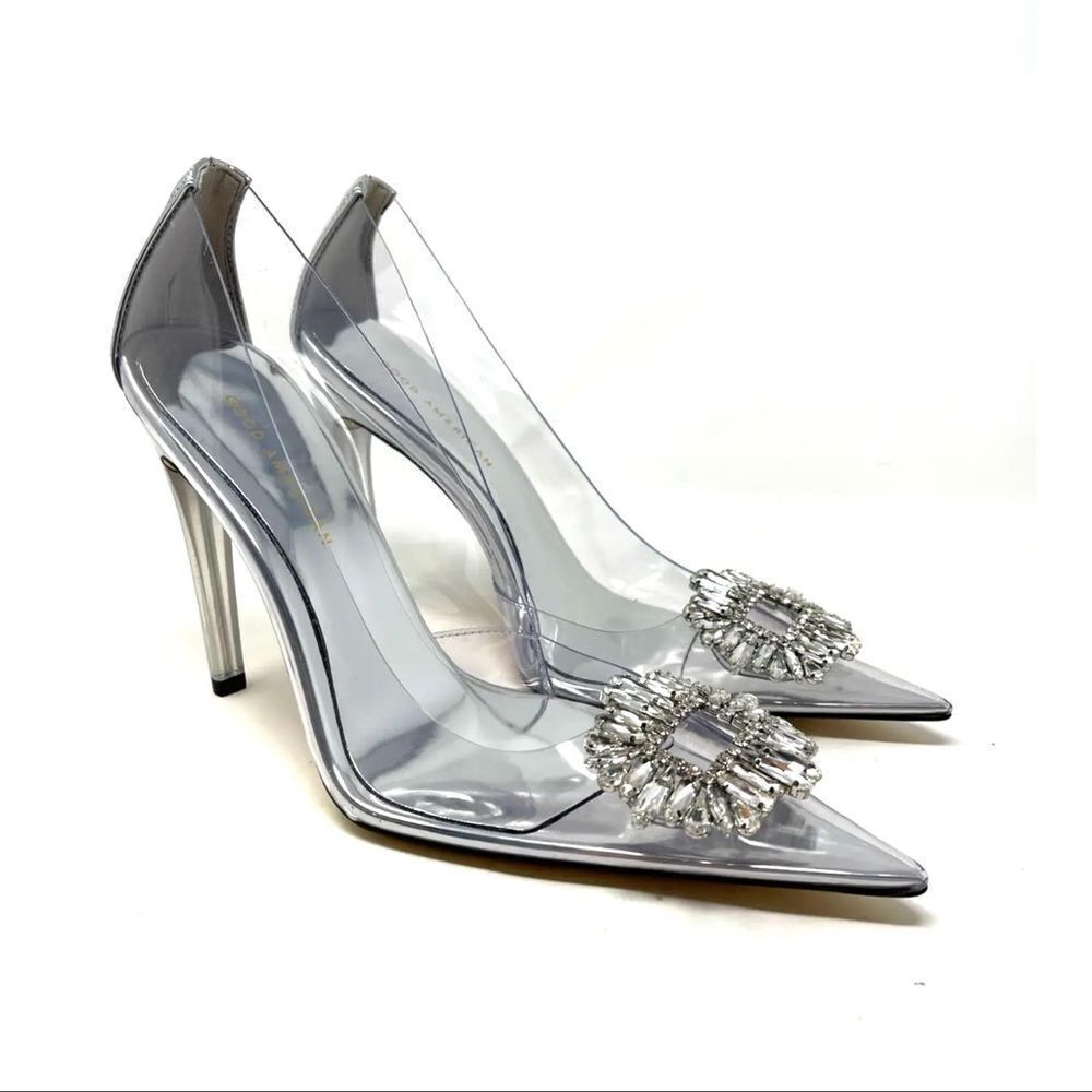 NIB Good American Cinder-Rella Pumps Size 7.5 & 8 - Picture 2 of 10